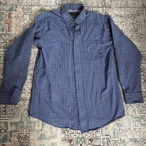 Ariat pro series button down shirt medium like new